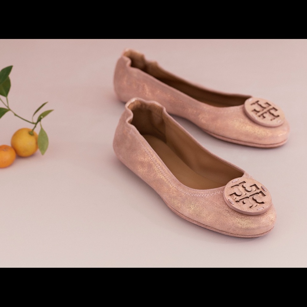 Tory Burch Travel Minnie Flats